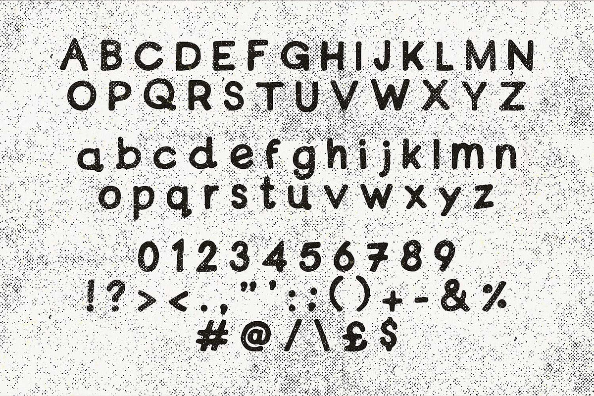 Simpler Times Typeface preview 2