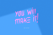 Momo, a Sans Serif Font by FactoryType Studio (Thumbnail 6 of 11)