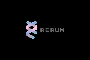 Abstract DNA spiral colorful logo, a Templates & Theme by Himalia1