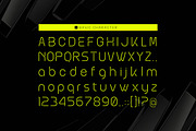Neexan | Futuristic Font, a Font by Denustudios (Thumbnail 10 of 12)