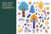 Autumn doodle elements, a Seasonal Illustration by Robusta (Thumbnail 2 of 3)