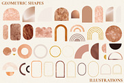 Tropical Leaves and Abstract Shapes, a Texture Illustration by CatJello Graphics (Thumbnail 6 of 27)