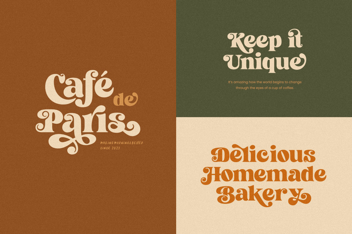 City Mango - Retro Serif Font, a Serif Font by HansCo Studio (Photo 6 of 17)