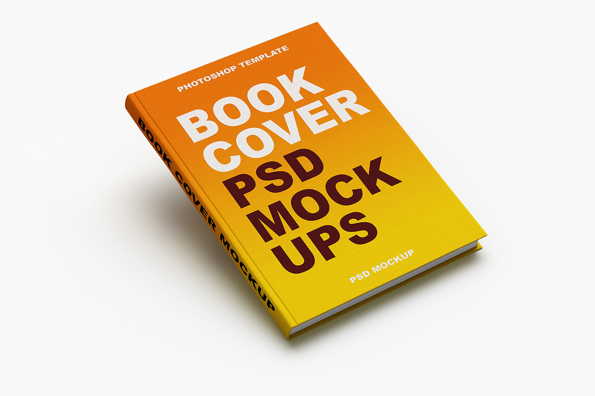 Book Cover Mockup, a Books & Magazine Mockup by mockupbuys (Photo 5 of 101)