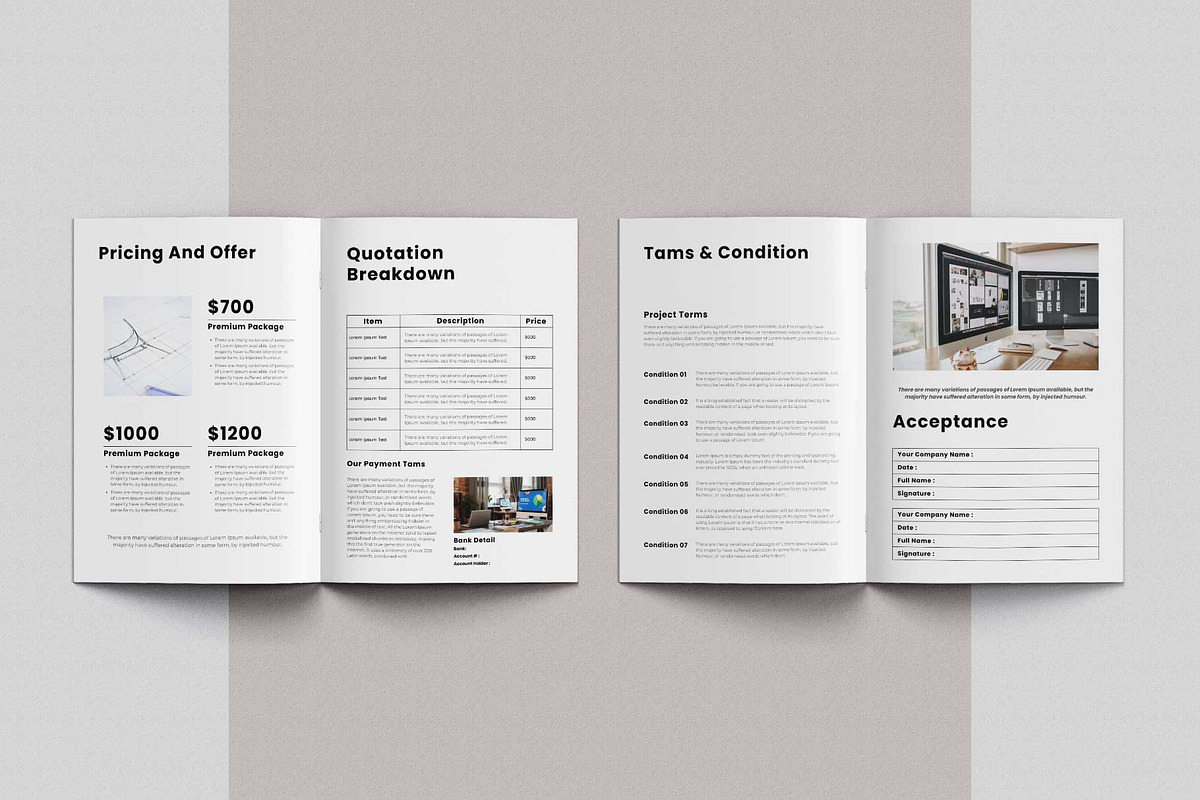 Proposal, a Stationery Template by Amit Debnath (Photo 8 of 9)