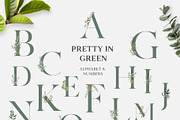 Watercolor greenery foliage set, an Illustration by Grace Noboa Illustrations (Thumbnail 8 of 9)