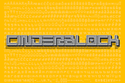 Cinderblock, a Sans Serif Font by Loshaj Creative (Thumbnail 1 of 2)