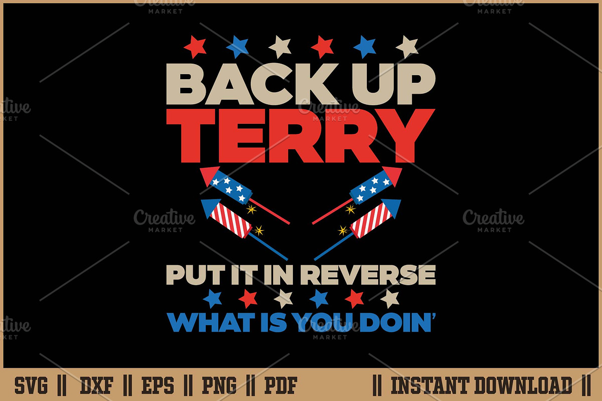 Back it Up Terry Put It In Reverse, an Illustration by Handy Arts Studio (Photo 1 of 3)