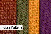 Seamless Indian Patterns Set of 75+, a Pattern Graphic by ThePhoton (Thumbnail 3 of 17)