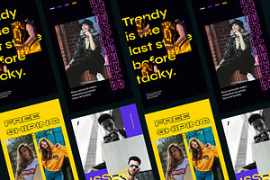 Tresndy Instagram Templates