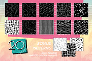 1980s Retro Fashion Patterns Vol 2, a Pattern Graphic by Wingsart Studio (Thumbnail 7 of 8)