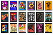 Vintage Concert Poster, Retro Poster, a Wallpaper Photo by Chipshpow Graphics (Thumbnail 6 of 9)