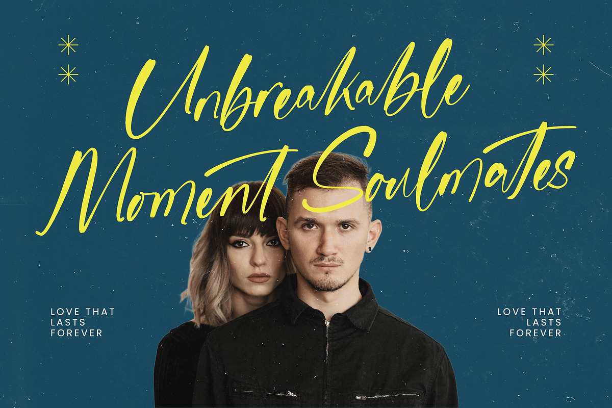 Mentally Positives Bold Brush Font, a Script Font by stylishtype.co (Photo 13 of 20)