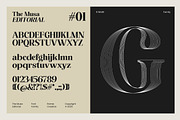 The Musa Editorial | 18 Font Files, a Serif Font by Romiecreative (Thumbnail 6 of 12)