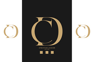 DC or CD Logo Monogram, a Branding & Logo Template by design_proleague