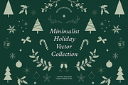 Minimalist Holiday Vector Collection, an Illustration by ALunadoki Design (Thumbnail 1 of 5)