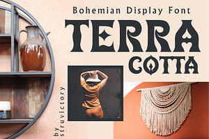 Terra Cotta - Bohemian Display Font