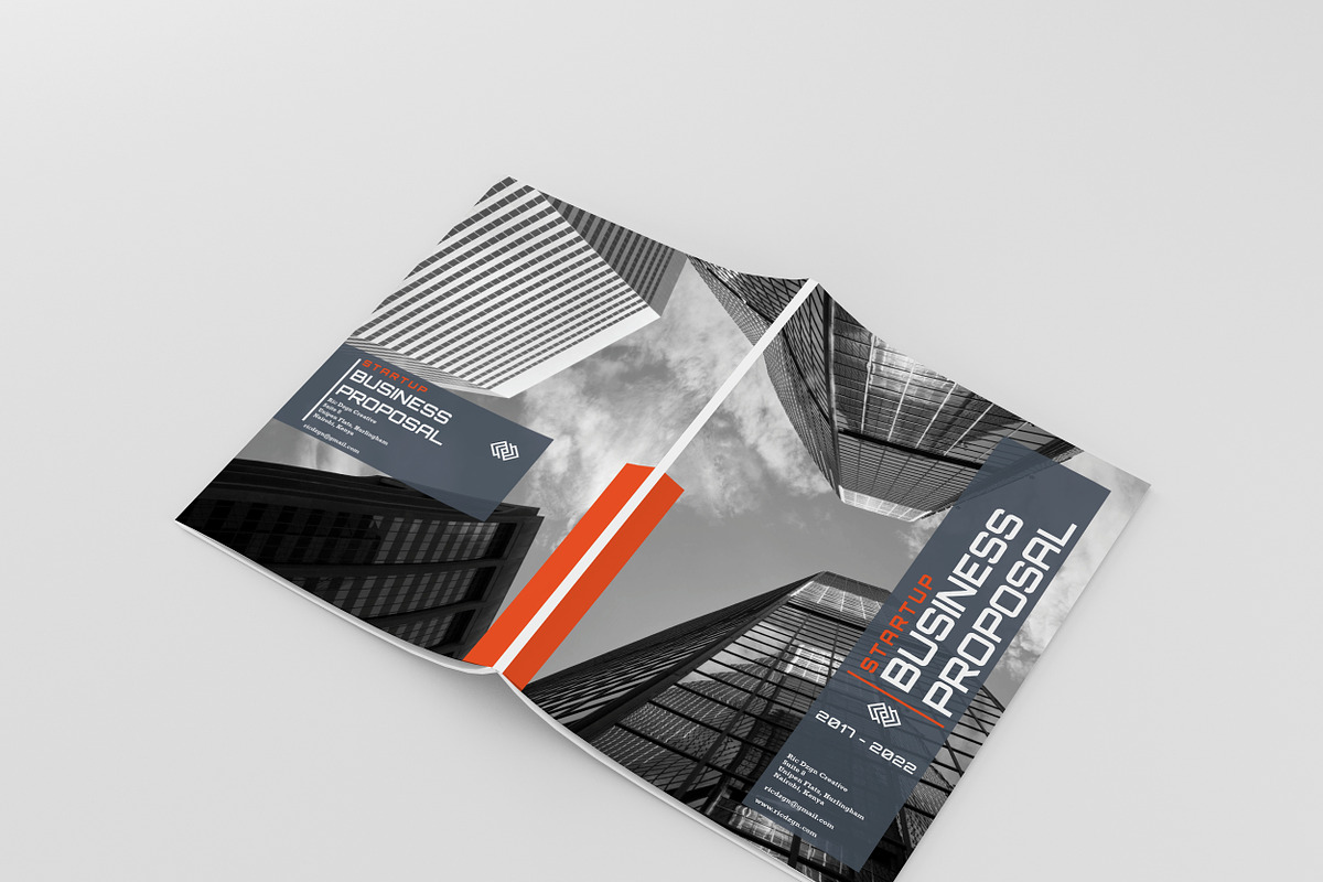Startup Business Proposal Vol 2, a Brochure Template by Machel Design (Photo 9 of 12)