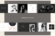 Square Minimalist Lookbook Magazine, a Magazine Template by Creatif Foundry (Thumbnail 4 of 8)