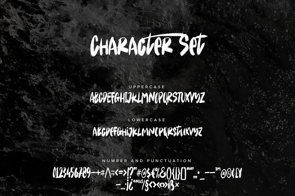 Victoria - Handwritten Brush Font preview 6