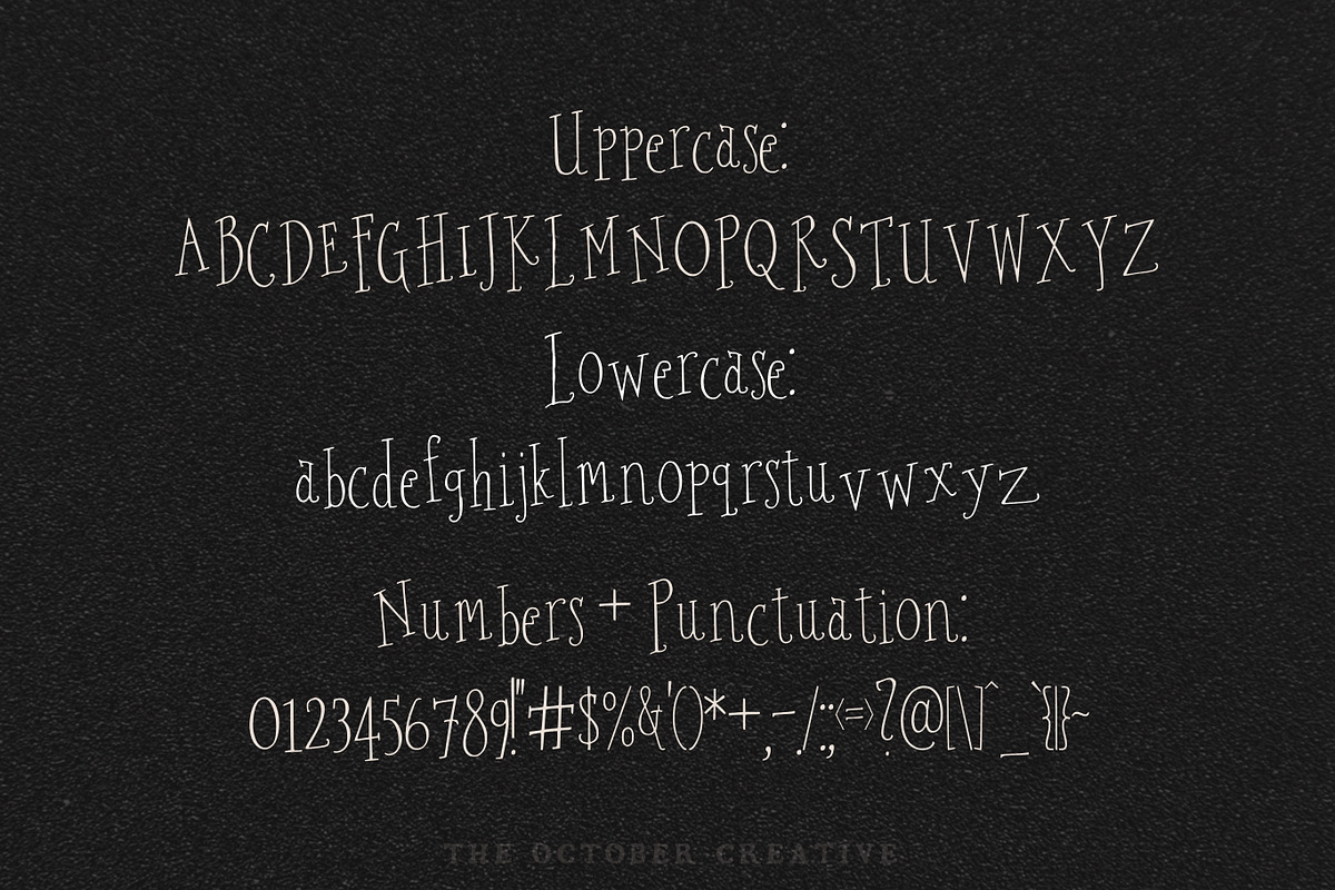 Silkspun Condensed Serif Font, a Serif Font by The October Creative (Photo 2 of 8)