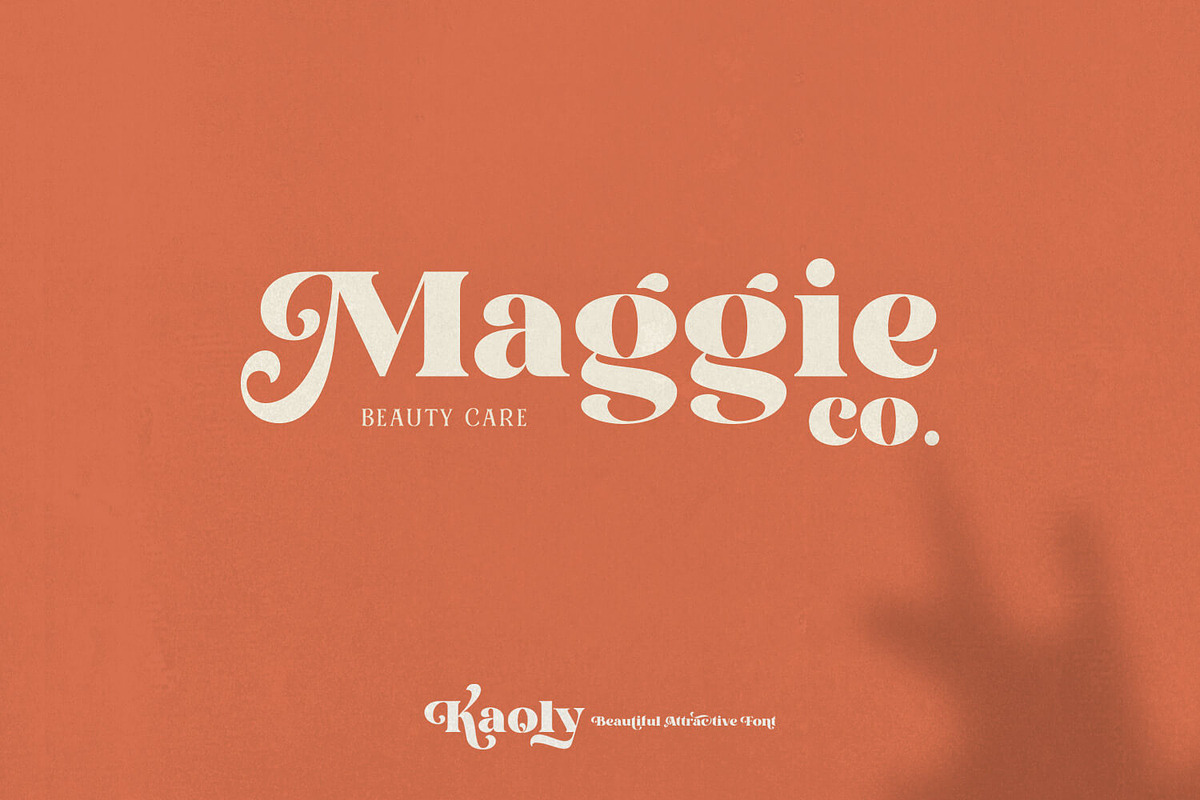 Kaoly - Beautiful Attractive Font preview 4