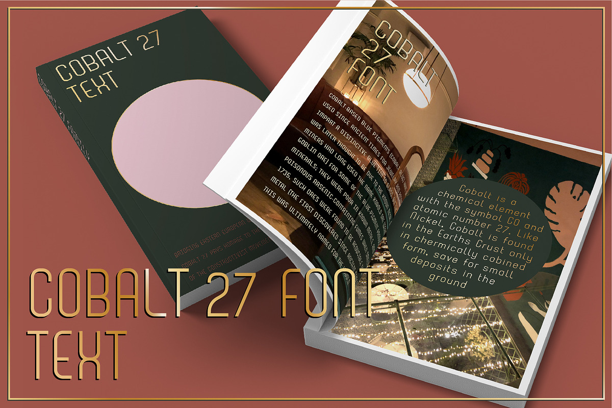 Cobalt 27 Modernist Text Font