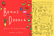 Summer Market Simple Handwriting, a Handwritten Font by Sloulyfe (Thumbnail 8 of 10)