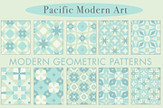 Modern Geometric Patterns: Tropical, a Pattern Graphic by Pacific Modern Art (Thumbnail 2 of 7)
