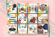 Tropical Leave Social Media Template, a Social Media Template by Millusti (Thumbnail 5 of 11)