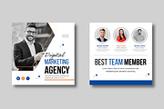 Digital Marketing Social Media Post, a Social Media Template by MightyDesign (Thumbnail 5 of 8)