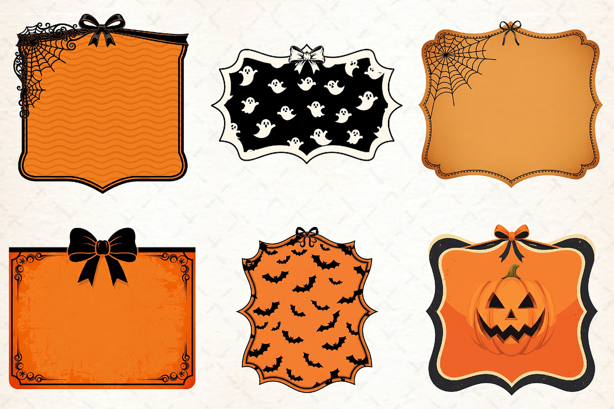 Coquette Halloween Frame Sublimation, an Illustration by Libby Wishes (Photo 5 of 6)