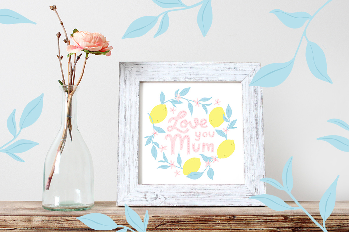Mother's Day prints and patterns, a Pattern Graphic by Inna Moreva (Photo 7 of 10)