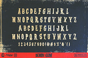 Demon Glow - Horror Font, a Font by Remedy667 (Thumbnail 2 of 3)