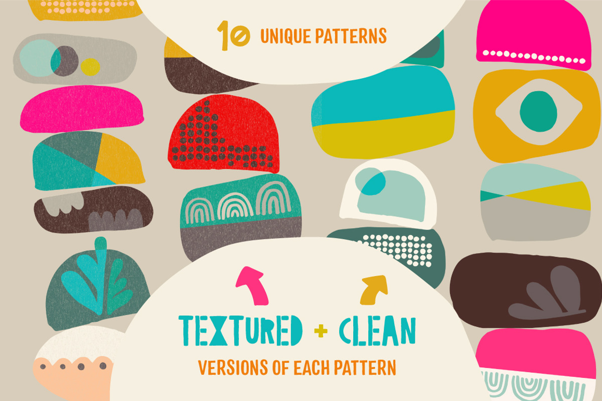 Happy Go Lucky Patterns, a Pattern Graphic by Anugraha Design