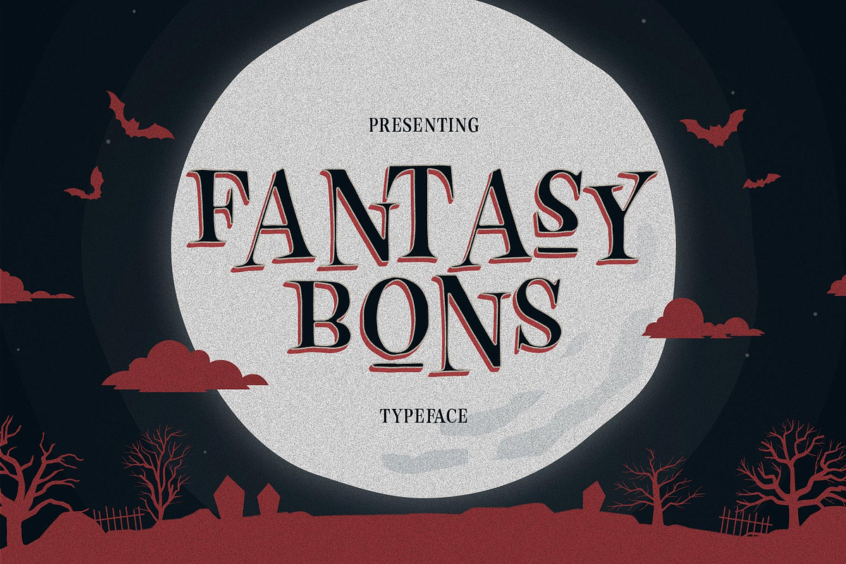 Fantasy Bons, a Serif Font by alit design (Photo 1 of 16)