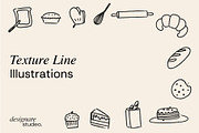 The Bakery Illustrations, a Decorative Illustration by ginni illustrations (Thumbnail 4 of 5)