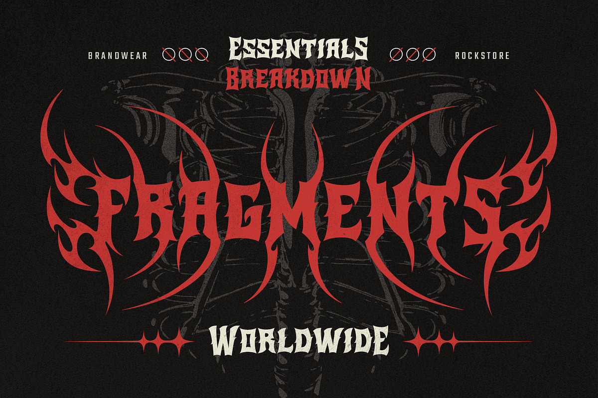 Red Band Typeface, a Blackletter Font by alit design (Photo 8 of 17)