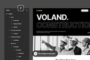 Voland - Industrial Landing Page, a Landing Page Template by SLAB! Design (Thumbnail 2 of 4)