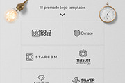 Geometric Logos - volume 02, a Branding & Logo Template by Davide Bassu (Thumbnail 5 of 7)