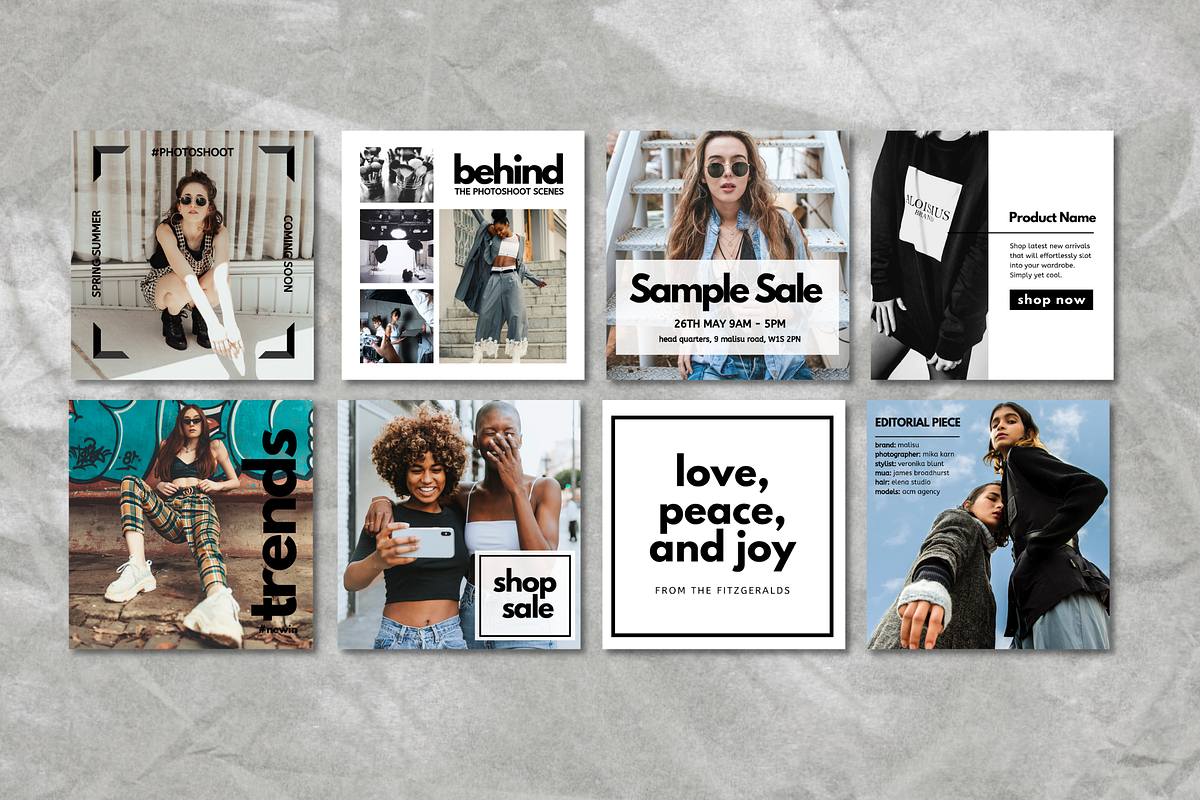 CANVA| Underground Social Media Pack, a Social Media Template by 9inchideas (Photo 4 of 9)