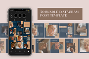 50 post Instagram Post/Feed Canva Te, a Social Media Template by thetelly (Thumbnail 3 of 6)