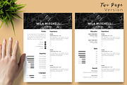 Modern Resume Design / CV - Mila, a Resume Template by Templates Design Co. (Thumbnail 3 of 17)