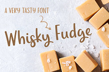 Whisky Fudge - Brush Script Font