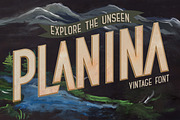 Planina Font, a Sans Serif Font by LeoSupply.co (Thumbnail 1 of 8)