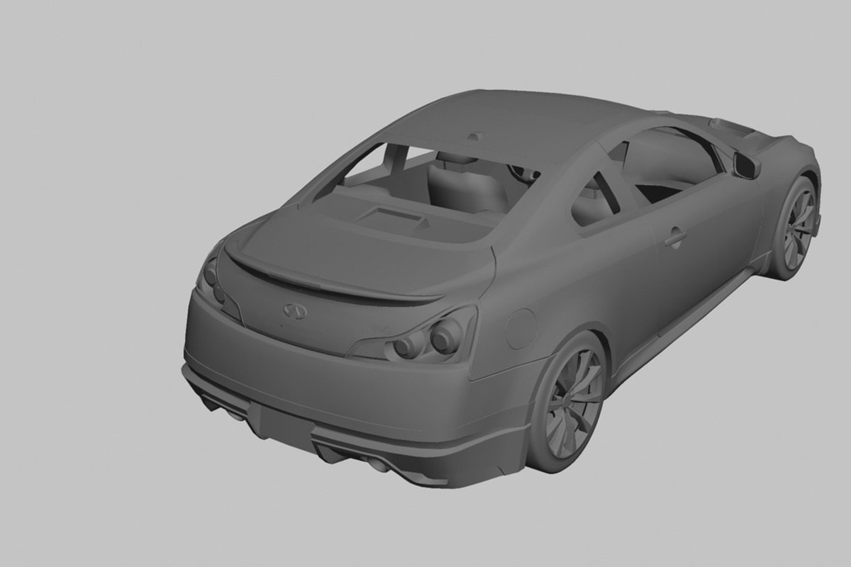Infiniti G37 Coupe Sport 2008, a Cars & Vehicle 3D Model by valtriiu (Photo 8 of 12)