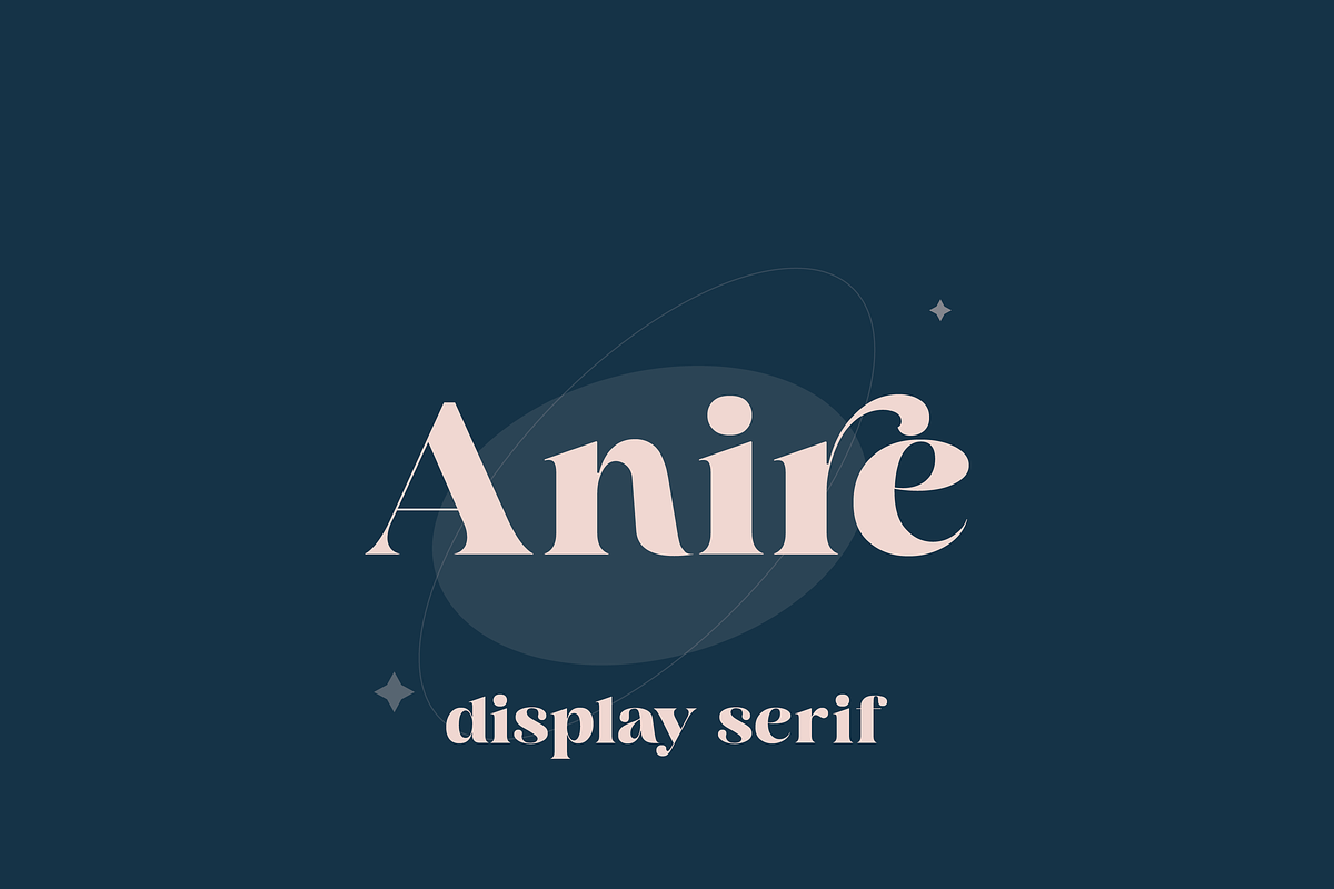 Anire Serif Font, a Serif Font by Creative Foundry (Photo 1 of 9)