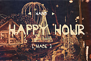Happy Hour, a Font by JosephaStone (Thumbnail 5 of 7)