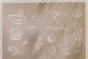 Vintage Collage Kit Lace & Paper, an Object Graphic by Allure Art (Thumbnail 17 of 23)