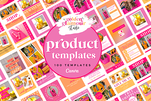 Colorful Product Instagram Templates